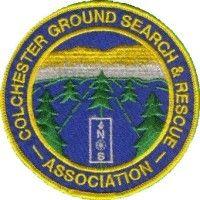 colchester ground search and rescue logo image