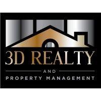 3d realty and property management logo image