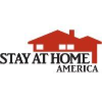 stay at home america logo image