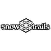 snow trails winter resort logo image