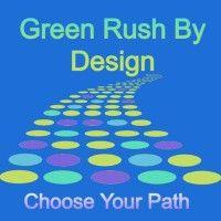 green rush by design logo image