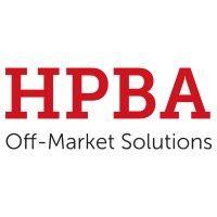 hpba off-market solutions logo image