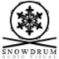 snowdrum audio visual logo image