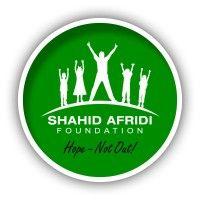 shahid afridi foundation logo image