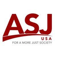 association for a more just society (asj) logo image