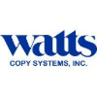 watts copy systems, inc. logo image