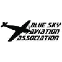 blue sky aviation association logo image