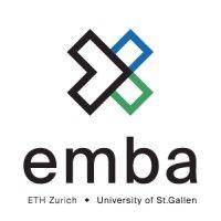 emba eth zurich + university of st.gallen (emba x)