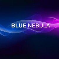 blue nebula logo image