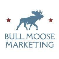 bull moose marketing logo image