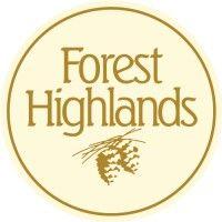 forest highlands golf club logo image