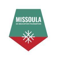 missoula ski education foundation logo image