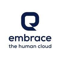 embrace - the human cloud logo image