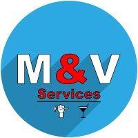 m & v services logo image