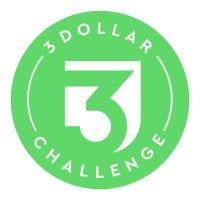 3 dollar challenge logo image