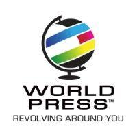 world press printing logo image