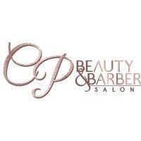 cp beauty and barber salon logo image