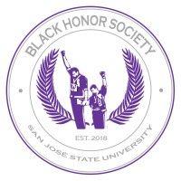 black honor society logo image