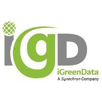 igreendata - a synechron company logo image