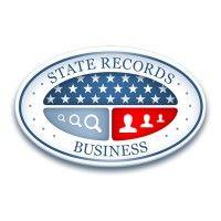 state records business logo image