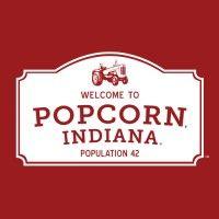 popcorn, indiana logo image