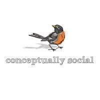 conceptually social logo image