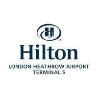 hilton london heathrow airport terminal 5 logo image