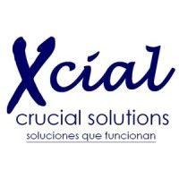 crucial solutions - xcial logo image