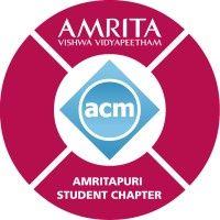 acm student chapter , amrita amritapuri logo image