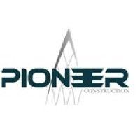 pioneer construction company logo image