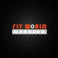 fly world creation logo image