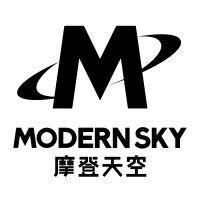 modern sky logo image