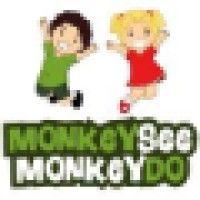 monkey see monkey do childcare logo image