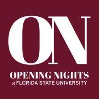 opening nights at florida state university logo image