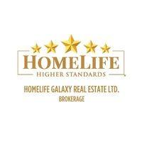 homelife galaxy real estate brokerage logo image