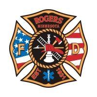 rogers, mn - fire department logo image