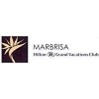 hilton grand vacations club at marbrisa logo image