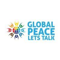 global peace lets talk logo image