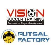 vision soccer training | futsal factory logo image