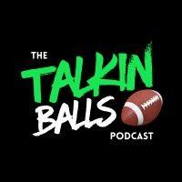 the talkin balls podcast logo image