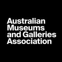 australian museums and galleries association logo image