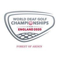 world deaf golf championships 2020 logo image