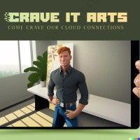 crave it arts logo image