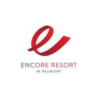 encore resort at reunion logo image