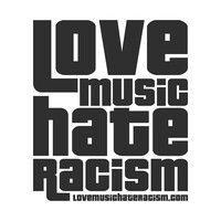 love music hate racism logo image