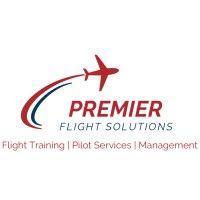 premier flight solutions llc logo image