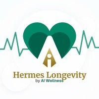 hermeslongevity by ai wellness logo image