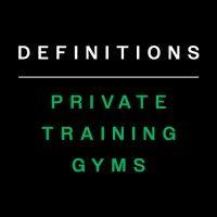 definitions private training gyms, inc logo image