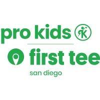 pro kids, first tee - san diego logo image