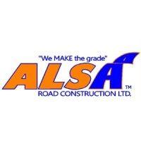 alsa road construction logo image